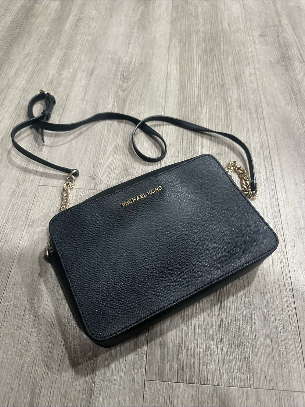 Michael Kors Crossbody Bag with Gold Hardware